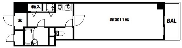 鈴蘭台駅 徒歩11分 5階の物件間取画像